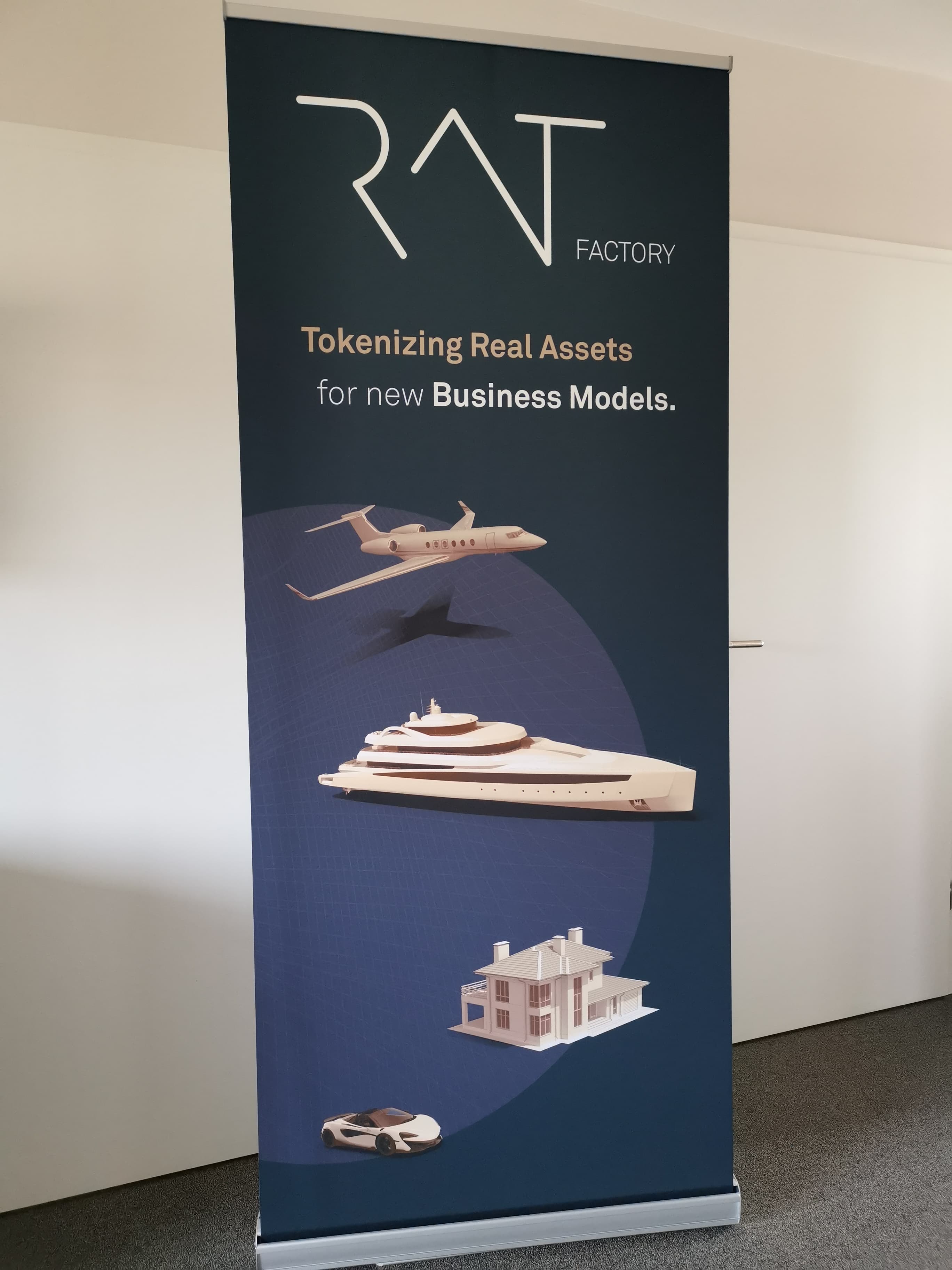 Real Asset Token Factory Banner